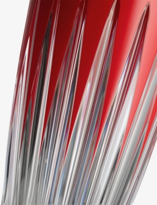 Waterford New Year Firework Crystal-glass Cocktail Shaker In Red