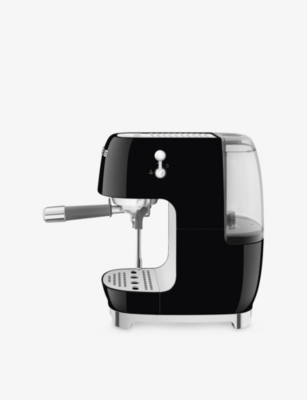 Smeg Espresso Machine Black In Black