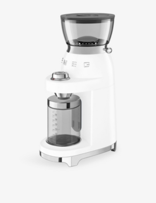 Smeg Cgf11 Coffee Grinder In Silver