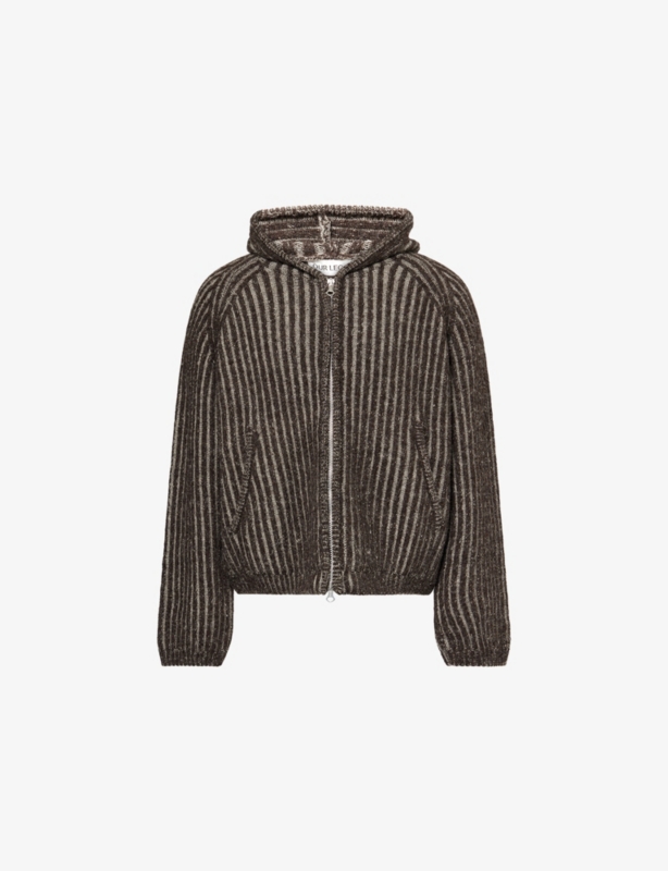 Level Ribbed Wool Hoodie