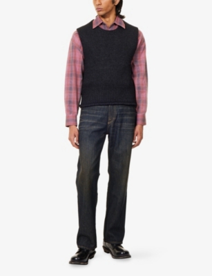 OUR LEGACY: Pleaser Tank Wool And Silk Top