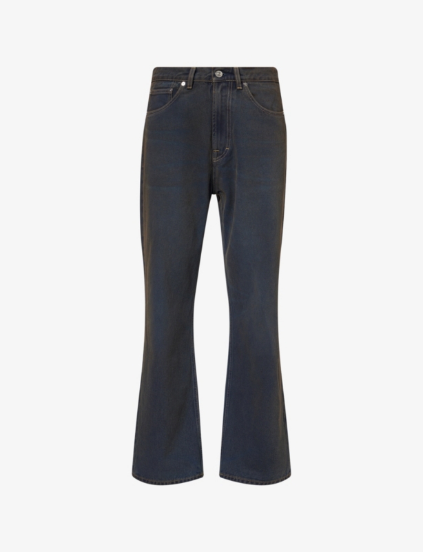 Third Cut Straight-Leg Denim Jeans