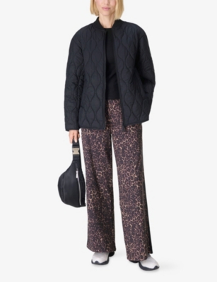 SWEATY BETTY: On The Move Quilted Shell Jacket