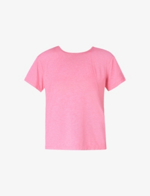 SWEATY BETTY: Soft Flow Studio Strappy-Back Stretch-Jersey T-Shirt