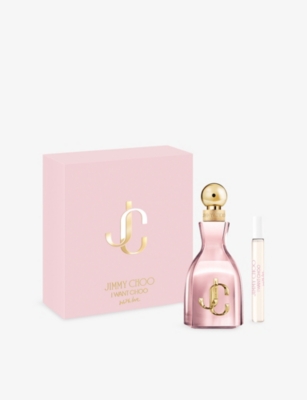 Jimmy Choo Womens I Want Choo With Love Eau De Parfum Gift Set