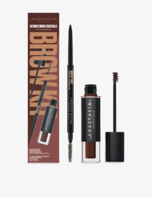 Anastasia Beverly Hills Dark Brown Ultimate Brow Essentials Kit In Brown