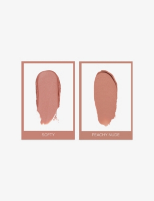 Anastasia Beverly Hills Softy + Peachy Nude Velvet Lips Mini Lip Velvet Duo 1.5g