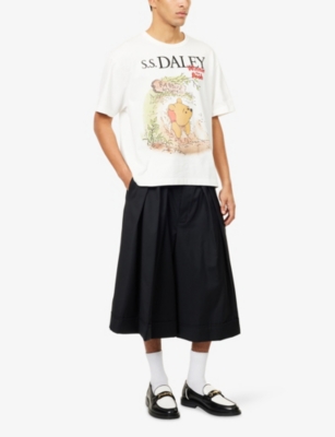 S.s. Daley Womens  Harry Lambert For S.s Daley X Disney Rabbits Howse Cotton-jersey T-shirt In White