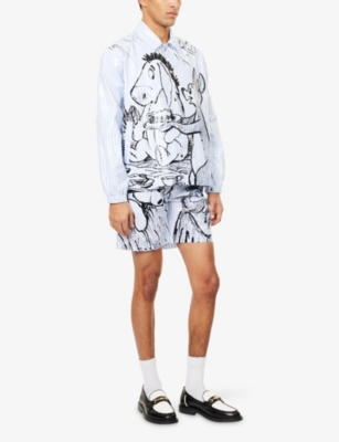 S.S. DALEY: Harry Lambert for S.S Daley x Disney Slice Of Pie Striped Cotton Jacket