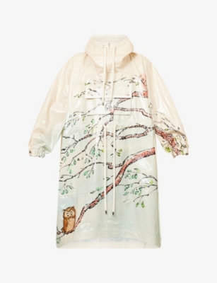 S.S. DALEY: Harry Lambert for S.S Daley x Disney 100 Acre Wood-Print Waxed-Cotton Anorak