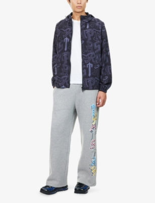 TRAPSTAR: Wildcard Graphic-Print Shell Windbreaker Jacket