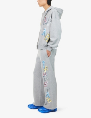 TRAPSTAR: Foundation Embroidered-Logo Shell Tracksuit Bottoms