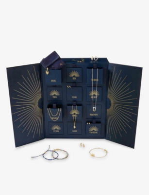 ASTLEY CLARKE: 12-Day Limited-Edition 18ct Yellow-Gold Vermeil And Sterling-Silver Advent Calendar Worth £906