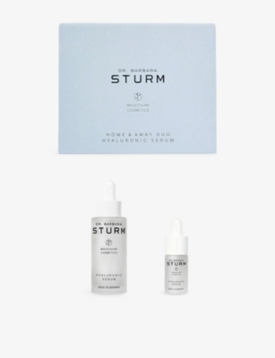 Dr Barbara Sturm Home Away Hyaluronic Set In Transparent