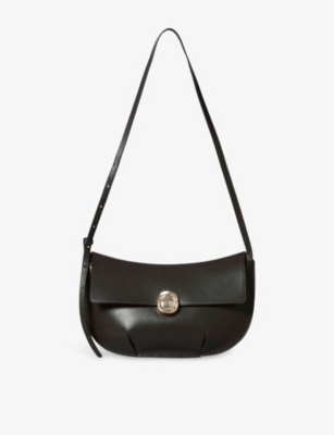 CLAUDIE PIERLOT: Hardware-Embellished Leather Cross-Body