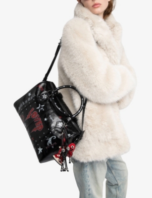 ZADIG&VOLTAIRE: Sunny Vibe Medium Leather Shoulder Bag