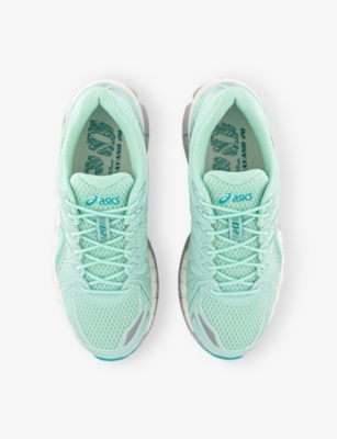 Asics Womens Fresh Ice Baltic Jewel Gel-kayano 20 Mesh Trainers In Green
