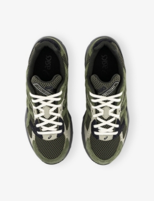 ASICS: Gel 1130 Suede And Mesh Trainers