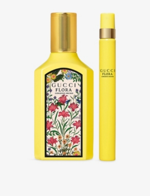 Gucci Womens Flora Gorgeous Orchid Eau De Parfum Gift Set