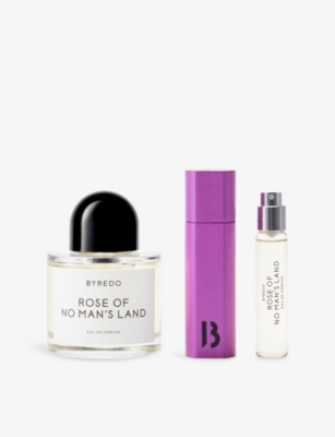 Byredo Womens Le Nécessaire De Voyage Rose Of No Man's Land Eau De Parfum Leather Case Set