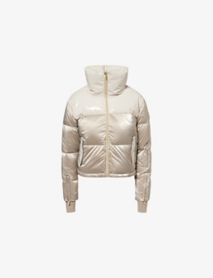 MY SUNDAY SKI: Cropped Bomber Ski Jacket