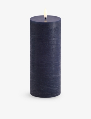 UYUNI LIGHTING: Rustic Pillar LED Candle 20cm