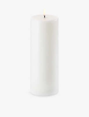 UYUNI LIGHTING: Smooth Pillar LED Candle 20.3cm