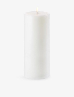 UYUNI LIGHTING: Smooth Pillar LED Candle 25cm