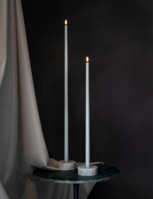 UYUNI LIGHTING: Marble Base Candleholder 10cm