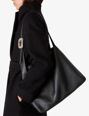 WHISTLES: Mabel Leather Tote Bag