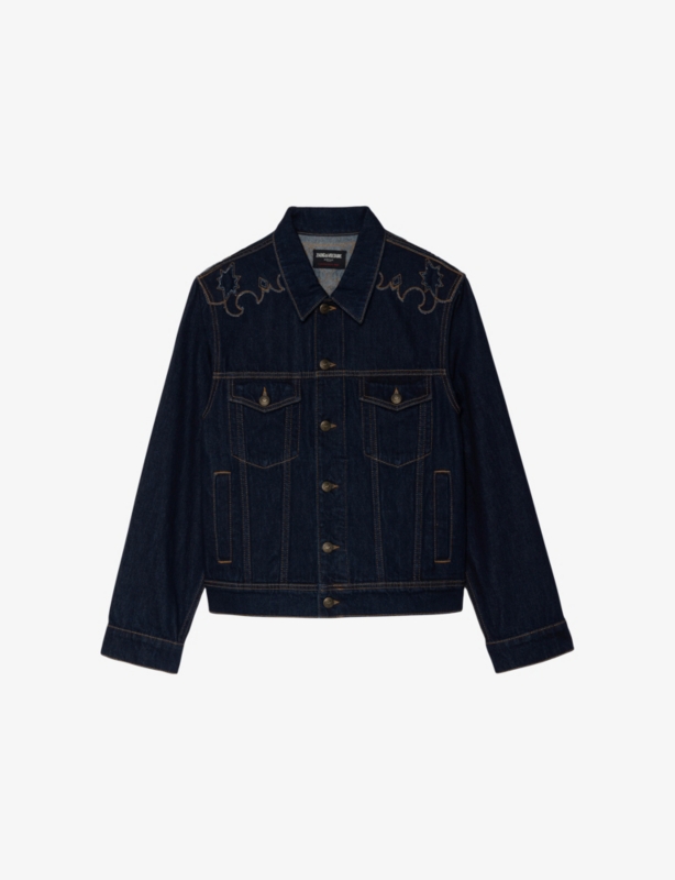 Bases Western-Stitch Denim Jacket
