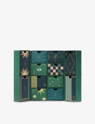 Missoma Womens Gold Jewellery Advent Calendar 2025 In Green