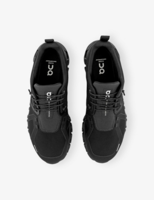 On Cloud 6 Sneakers With Rounded Toe In Black