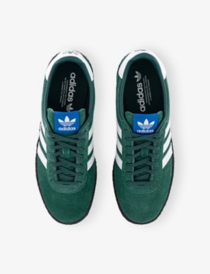 Adidas Originals Mens Collegiate Green White C Montreal Rm Leather Trainers In Green