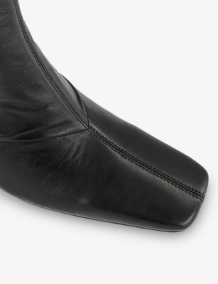 TONY BIANCO: Fomo Leather Heeled Ankle Boots