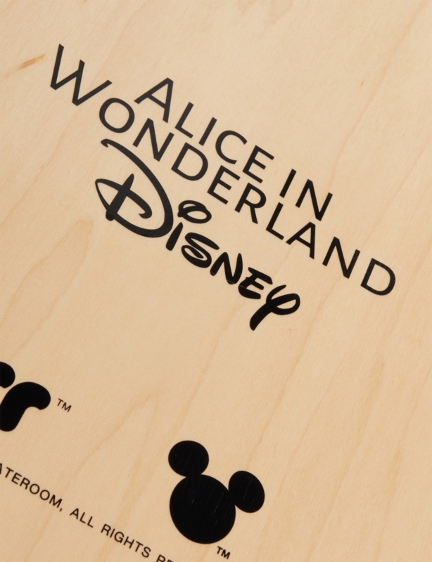 The Skateroom x Disney Alice In Wonderland Maple-Wood Skateboard Deck