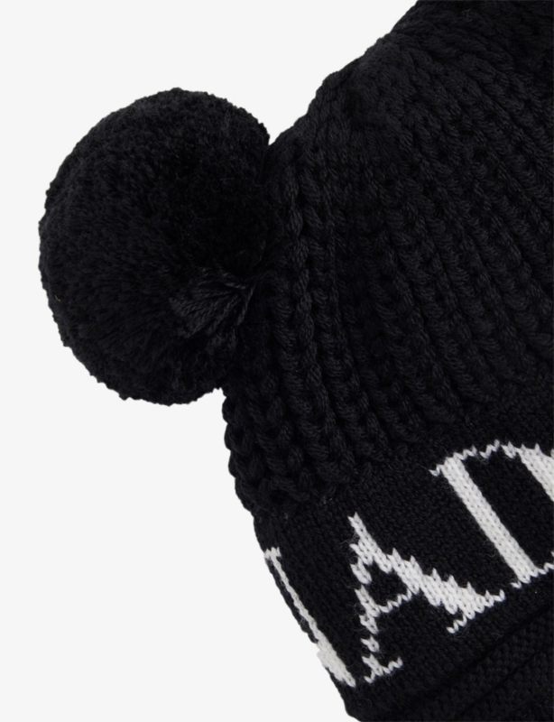 Baby Double Pom Merino Wool Hat