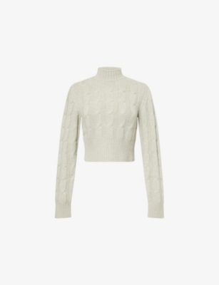 LE KASHA: Murano Cable-Knit Cashmere Jumper