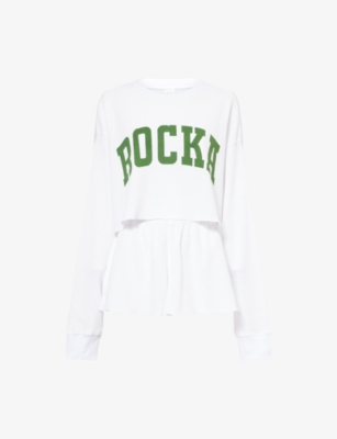 Ru & Rocka Womens White Rr Waffle Set In White