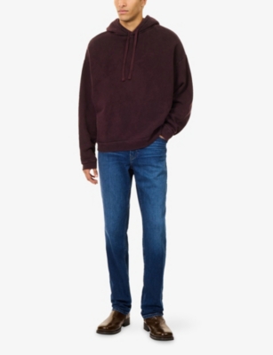 Paige Mens Blaise Lennox Slim-fit Stretch-denim Jeans In Blue