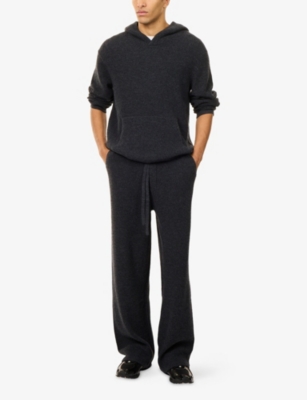 PAIGE: Willits Waffle Cotton-Wool Blend Trousers