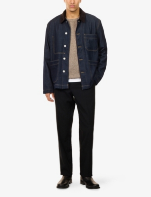 Paige Mens Westin Pauler Denim Jacket In Blue