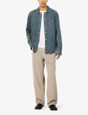 PAIGE: Darindo Regular-Fit Denim Shirt