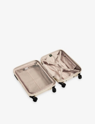 Antler Single Stripe Cabin 4-wheel Suitcase 55cm Wheat Yellow