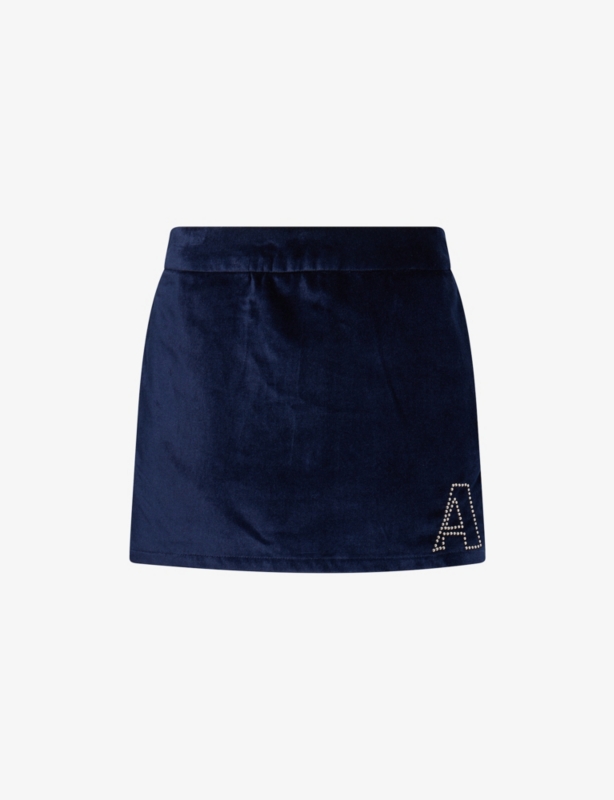 Harry Lambert for Ahluwalia x Disney Jumi Velvet Mini Skirt