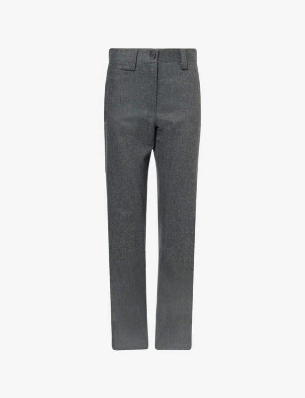 Callum Straight-Leg Stretch-Wool And Cashmere Trousers