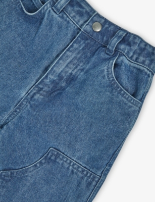 REISS: Hydro Straight-Leg Carpenter Denim Jeans 13-14 Years