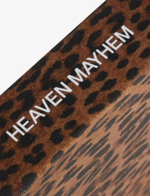 HEAVEN MAYHEM: Leopard Book Canvas Jewellery Box
