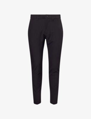 BOSS GREEN: Tapered Slim-Fit Stretch-Woven Trousers