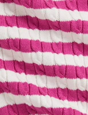 POLO RALPH LAUREN: Girls' Striped Two-Piece Knitted Set
